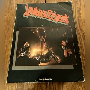 Judas Priest 1982 Rare Sheet Music Book 104 pages
